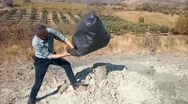 SU ARARKEN GAZ BULDULAR!
