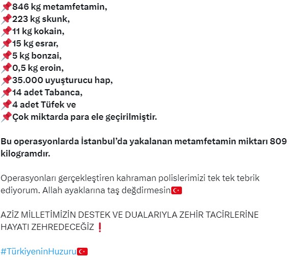 44 İLDE 167 ŞÜPHELİ YAKALANDI!
