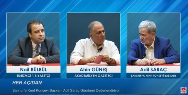 RUHA TV'DE YAYIMLANAN '' HER AÇIDAN'' ADLI PROGRAM'DA ŞANLIUFA'NIN SORUNLARI ELE ALINDI