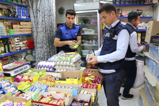 HALİLİYE ZABITASINDAN OKUL ÇEVRESİNDEKİ MARKETLERE SIKI DENETİM