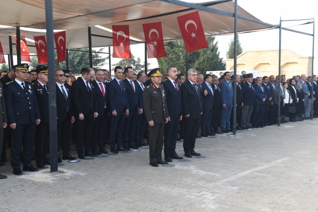 ATATÜRK 10 KASIM’DA ŞANLIURFA’DA TÖRENLERLE ANILDI