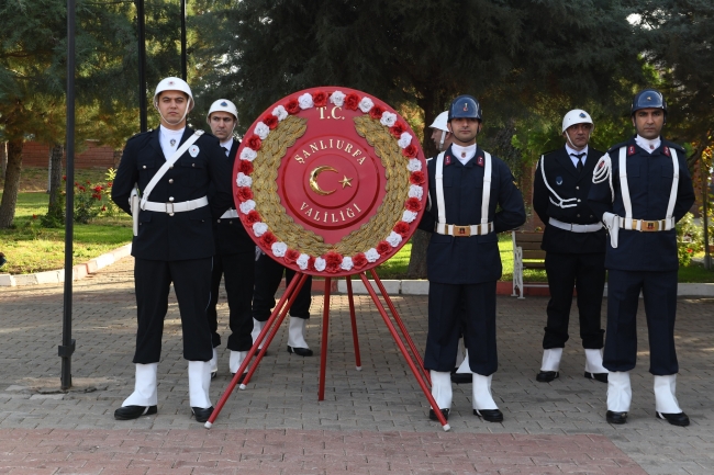 ATATÜRK 10 KASIM’DA ŞANLIURFA’DA TÖRENLERLE ANILDI