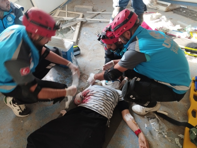GERÇEĞİ ARATMAYAN DEPREM TATBİKATI