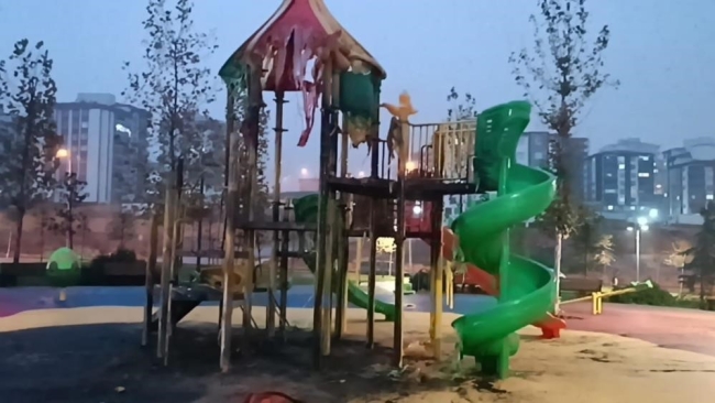 ÇOCUK PARKININ YAKILMASIYLA İLGİLİ 9 PKK/KCK ŞÜPHELİSİ YAKALANDI