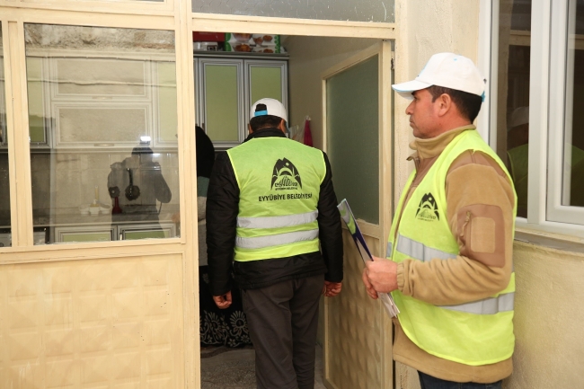 EYYÜBİYE BELEDİYESİNDEN 625 HANEYE DOĞALGAZ DESTEĞİ