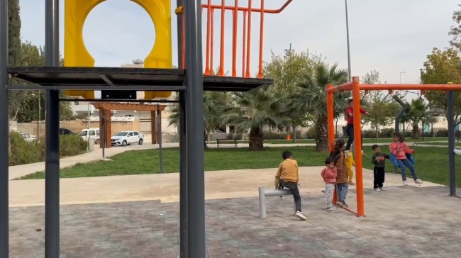OYUN PARKINA VE GÜVENLİK KAMERASINA VERİLEN ZARAR KAMERADA