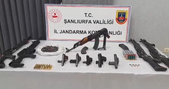 ŞANLIURFA’DA SİLAH KAÇAKÇILIĞI OPERASYONU: 5 GÖZALTI