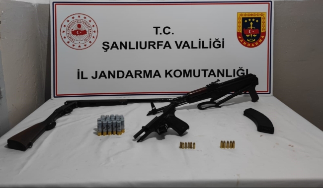 SİVEREK’TE SİLAH KAÇAKÇILARINA OPERASYON