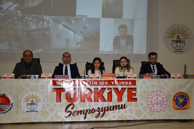 SİVEREK'TE CUMHURİYETİN 100. YILI SEMPOZYUMU YAPILDI