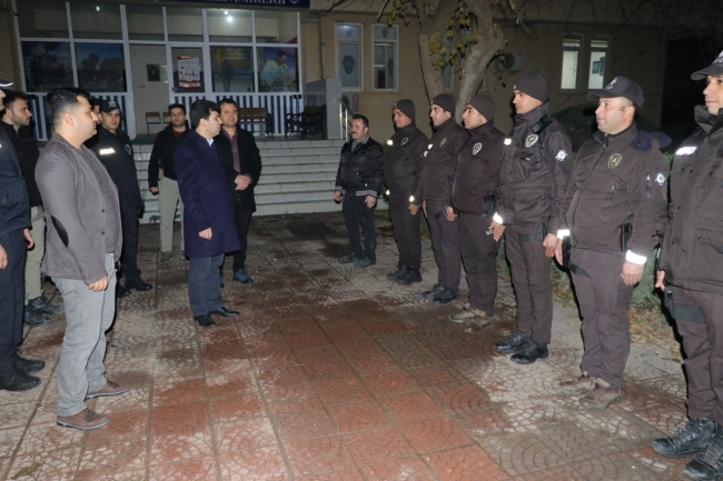 SINIR HATTINDA GÖREVLİ GÜVENLİK GÜÇLERİ UNUTULMADI