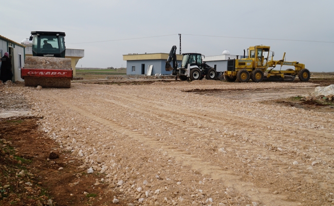 HALİLİYE KIRSALINDAKİ YOL ÇALIŞMALARI TAM NOT ALDI