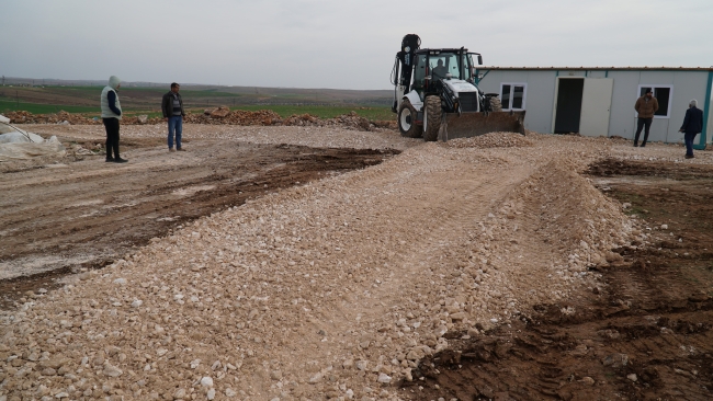 HALİLİYE KIRSALINDAKİ YOL ÇALIŞMALARI TAM NOT ALDI