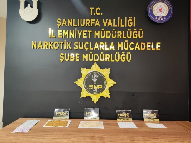ŞANLIURFA’DA TORBACI OPERASYONU: 3 GÖZALTI