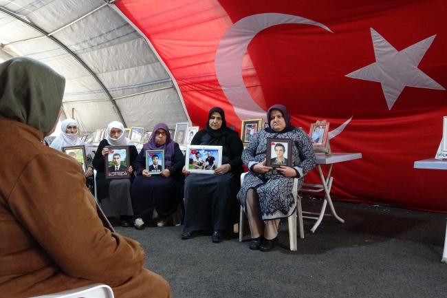 Annelerinin evlat nöbeti bin 614. gününde