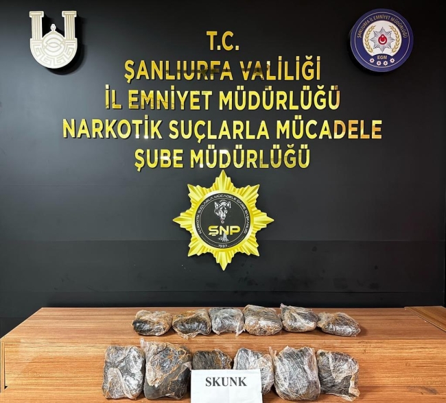 ŞANLIURFA'DA UYUŞTURUCU OPERASYONUNDA 5 GÖZALTI