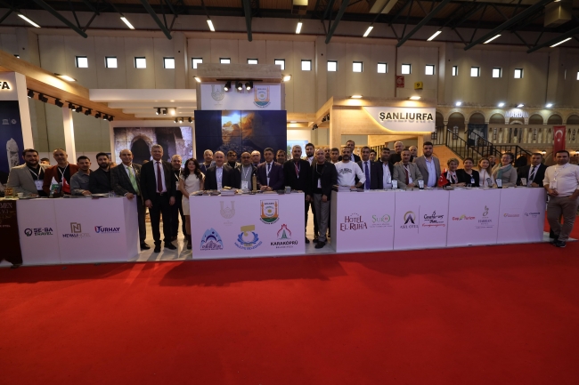 EMİTT FUARI'NDA ŞANLIURFA STANDINA YOĞUN İLGİ