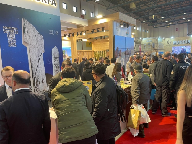 EMİTT FUARI'NDA ŞANLIURFA STANDINA YOĞUN İLGİ