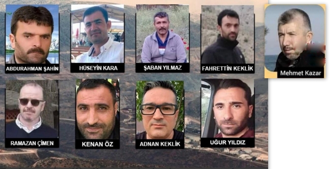 Toprak altında kalanların isimleri belli oldu
