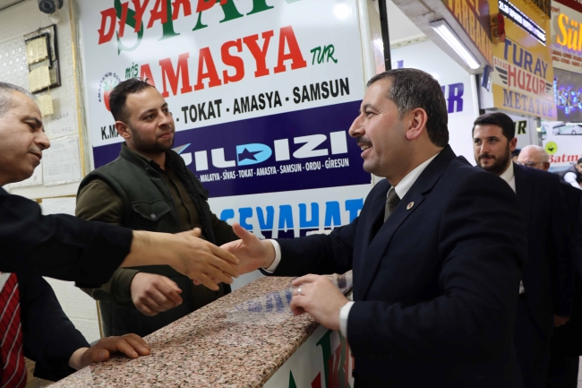 BAŞKAN BAYDİLLİ OTOGAR ESNAFI İLE BULUŞTU
