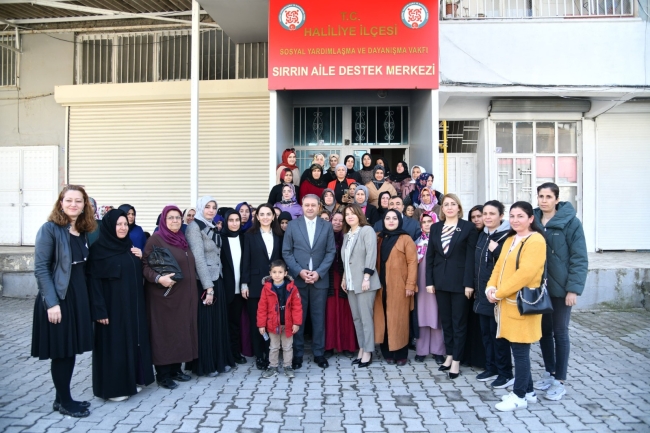 VALİ ŞILDAK SIRRIN AİLE DESTEK MERKEZİNDE