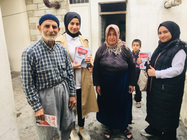MEHMET KASIM GÜLPINAR'IN SEÇİM KARARGAHI MAHALLELERE ÇIKARMA YAPTI