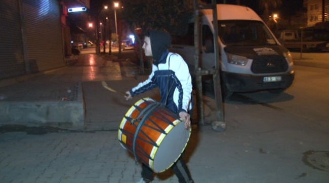 RAMAZAN DAVULCULARININ MESAİSİ BAŞLADI
