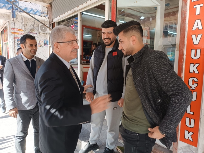 VEDAT DOĞAR, VATANDAŞ VE ESNAF ZİYARETLERİNİ SÜRDÜRDÜ