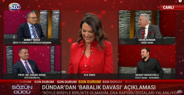 UĞUR DÜNDAR'IN CİNSELLİK ÇIKIŞI ECE ÜNER'E KAHKAHA ATTIRDI