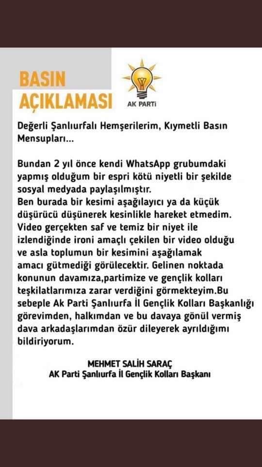 Jakuzi Paylaşımı İstifa Getirdi
