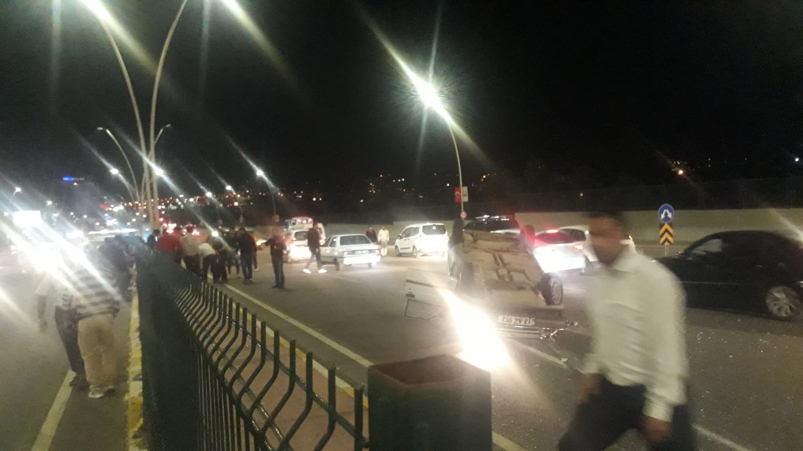 Şanlıurfa'da korkutan kaza