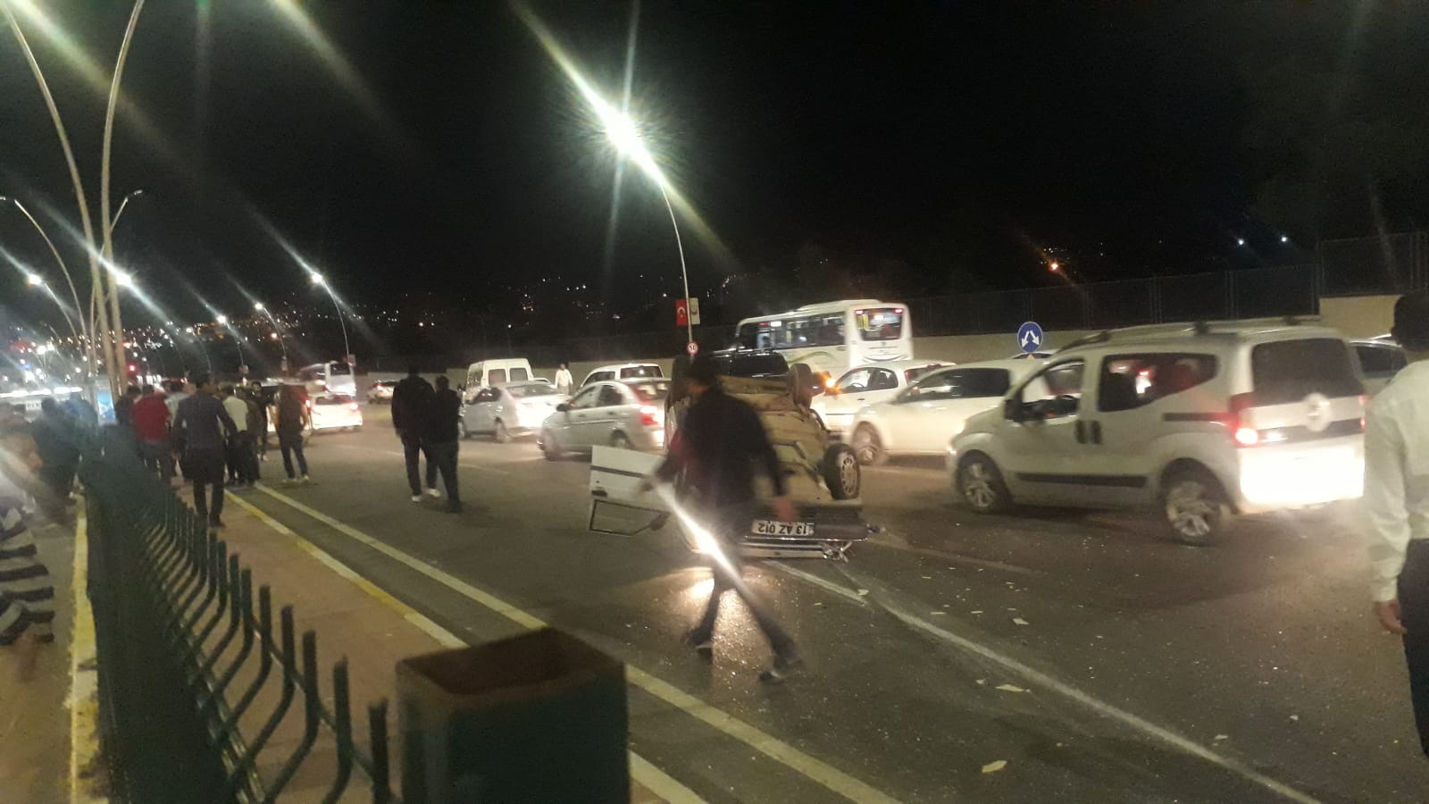 Şanlıurfa'da korkutan kaza