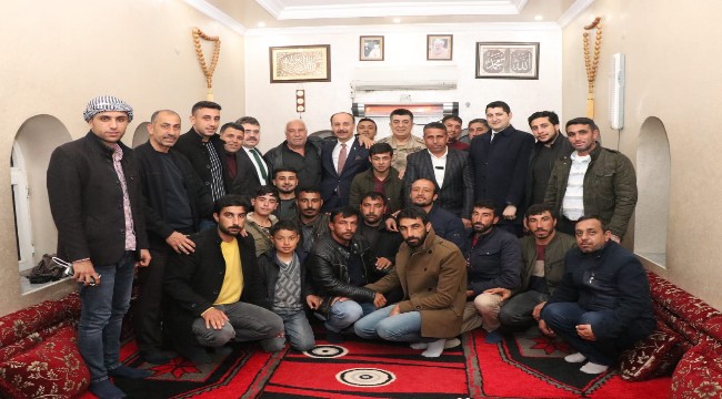 Vali Erin Akçakale’de Vatandaşlarla Buluştu