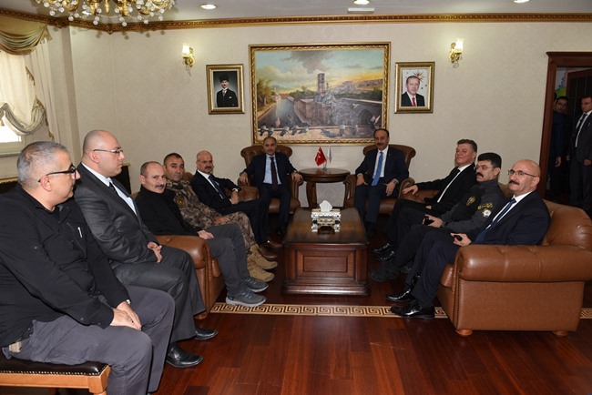 Emniyet Genel Müdürü Aktaş Valiliği Ziyaret Etti