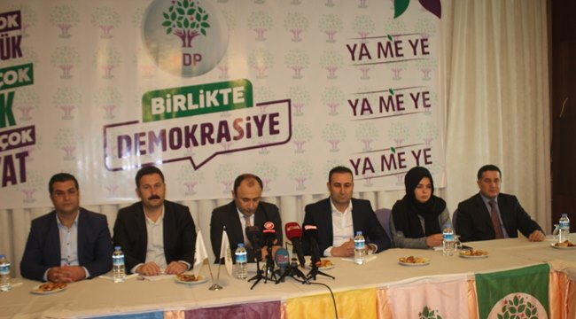 HDP Şanlıurfa'da Adaylarını Geri Çekti