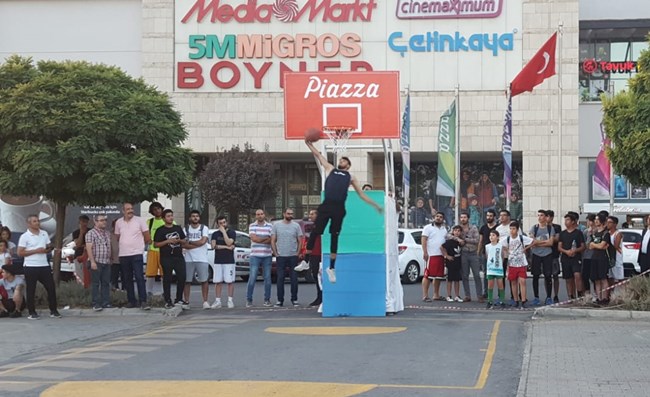 Şanlıurfa’da Sokak Basketbolu Rüzgarı