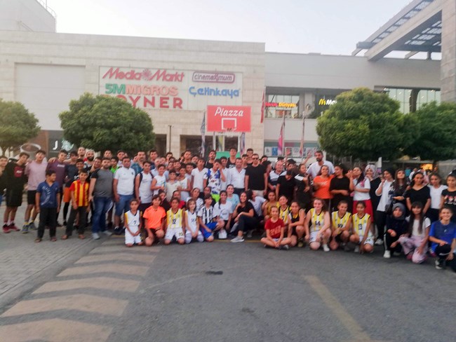 Şanlıurfa’da Sokak Basketbolu Rüzgarı