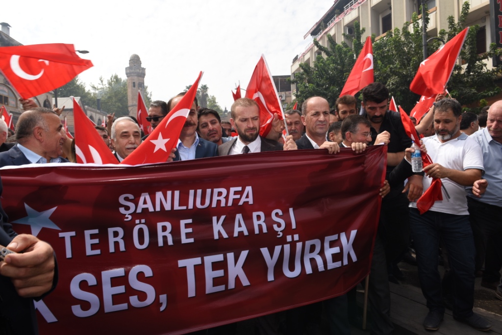 Şanlıurfa Teröre Karşı Tek Yürek