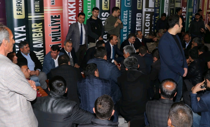 Vali Erin, Suruç’ta Muhtarlar ve Vatandaşlarla Buluştu