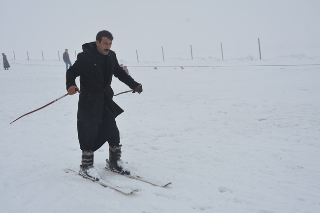 Urfa'da kayak sezonu açıldı