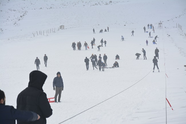 Urfa'da kayak sezonu açıldı