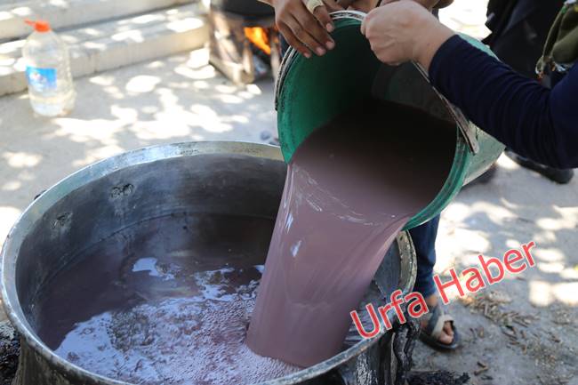 Urfa'da pekmez zamanı başladı