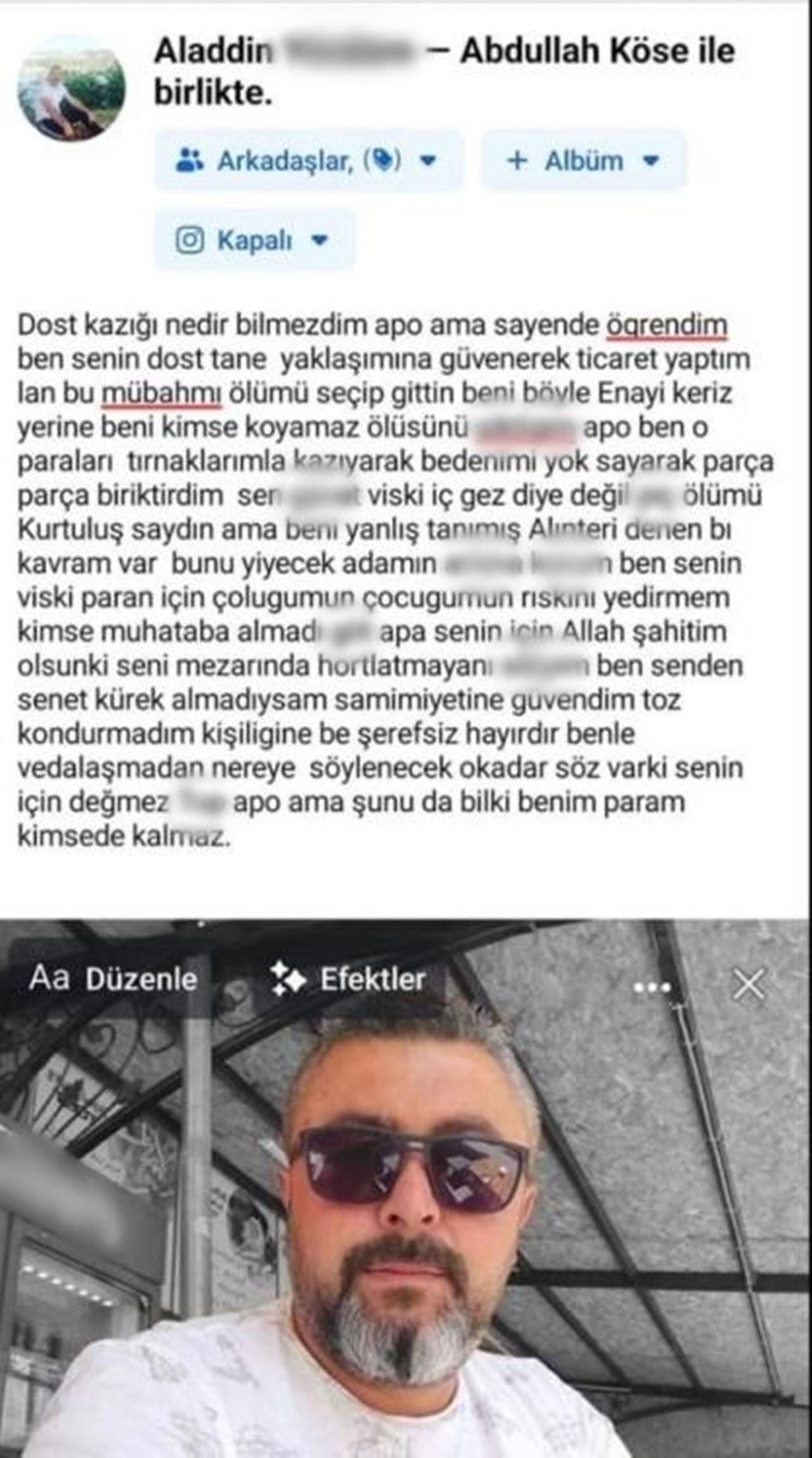 ÖLEN BORÇLUSUNUN MEZARINI AÇTI, CESEDİ YAKMAK İSTEDİ