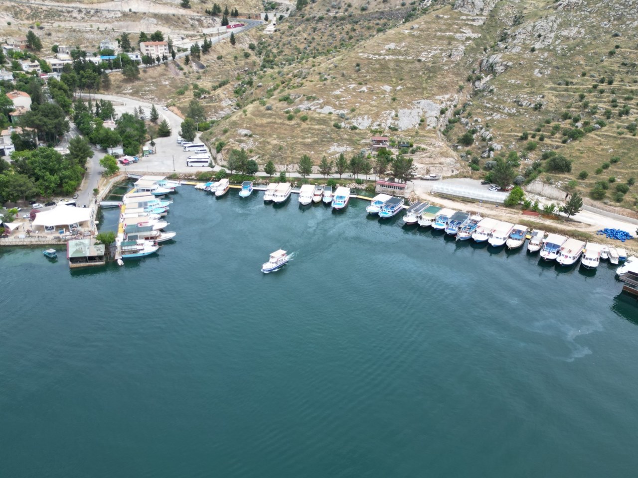 URFA BÜYÜKŞEHİR HALFETİ'DE TUR TEKNELERİNİ DENETLEDİ