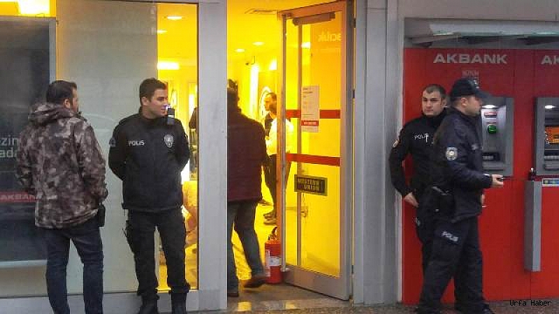 Bankaya silahlı soygun_VİDEOLU_