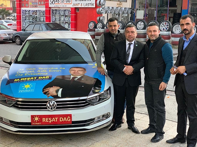 İYİ Aday Dağ, Bahçelievler'i Fetih Etti