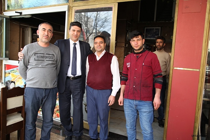 Hekimoğlu Yenişehir Esnafını Ziyaret Etti