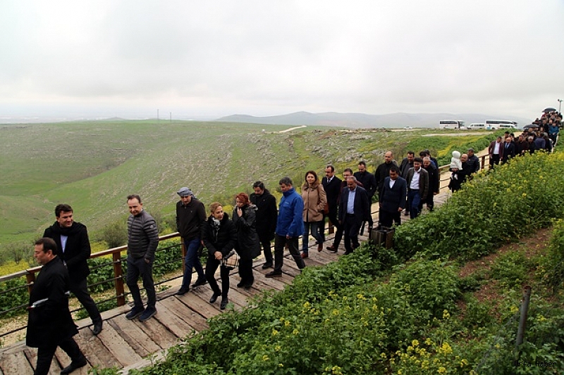 TBB üyeleri Göbeklitepe'yi ziyaret etti