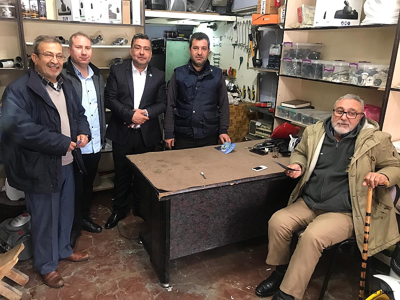 Dağ Pasaj Esnafları İle Buluştu