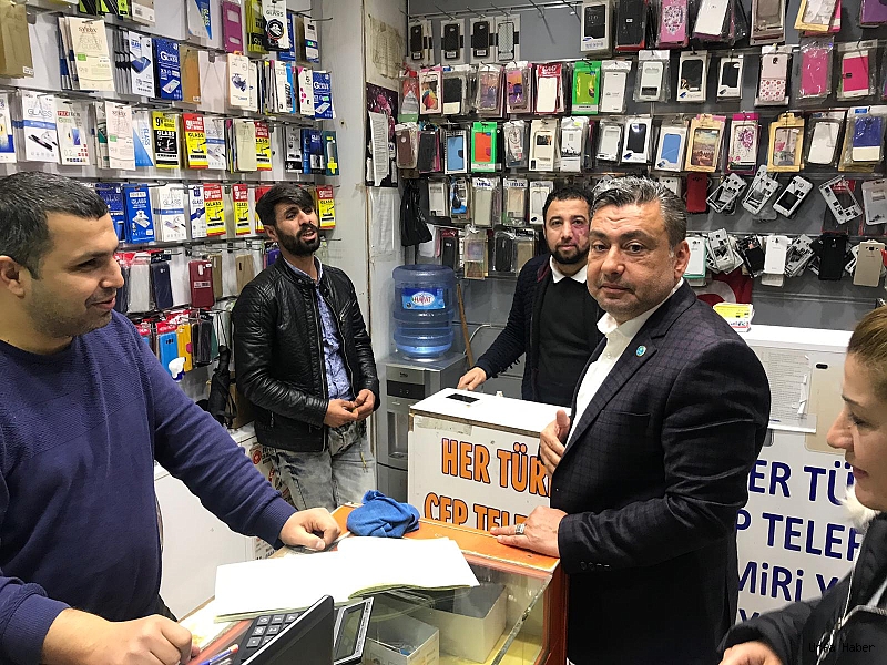 Dağ Pasaj Esnafları İle Buluştu