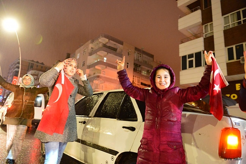 Şanlıurfa'da seçim kutlaması